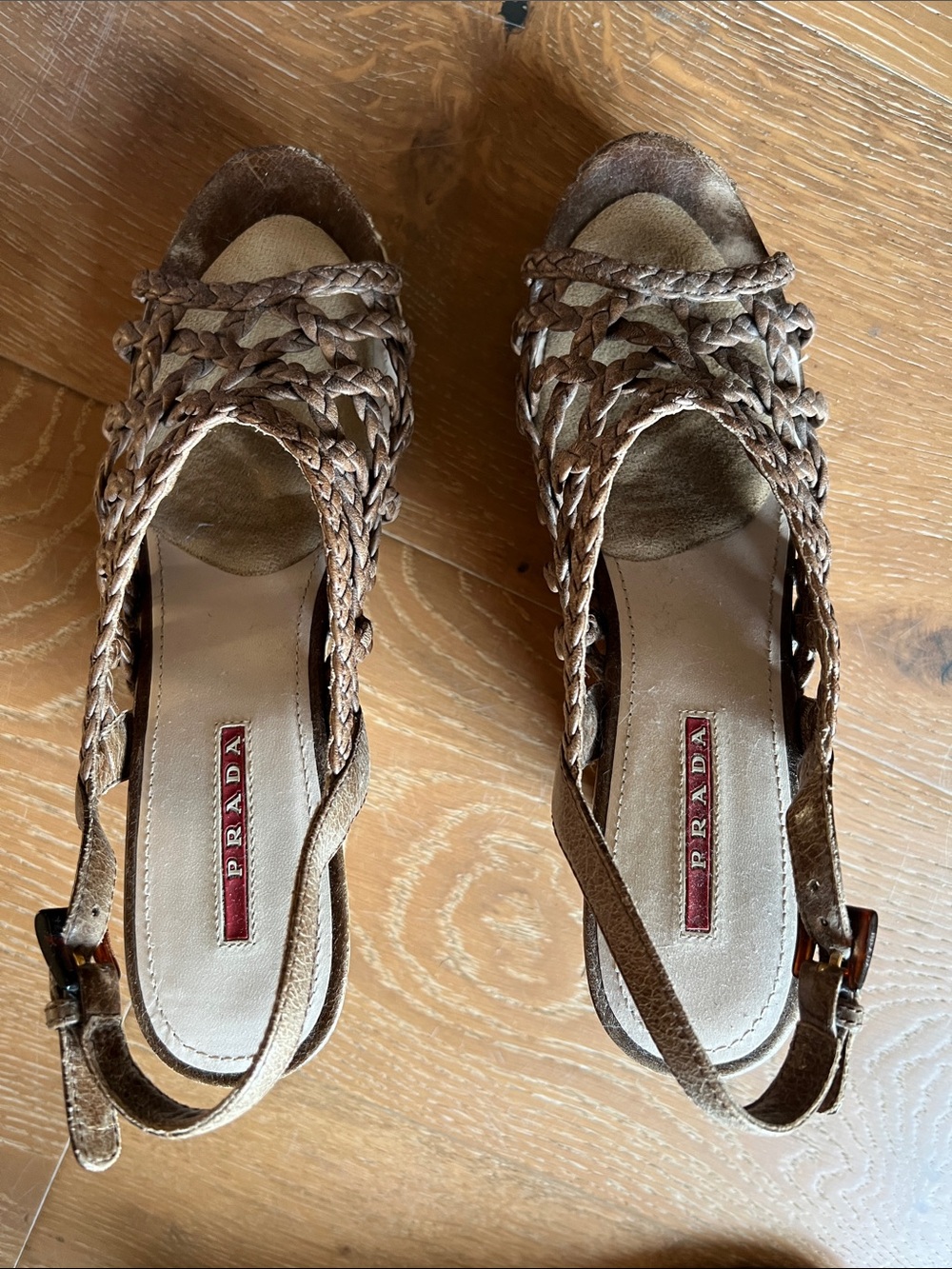 Prada Wedge Sandal